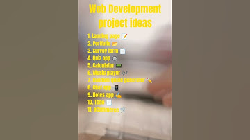 web development projects idea #developer #shorts #coder #programming