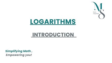 What are Logarithms? | IGCSE  Additional Maths ( 0606)  | Step-by-Step Guide!
