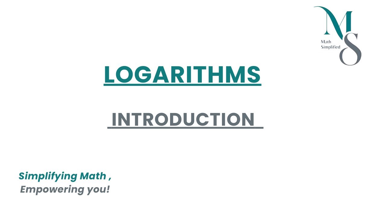 What are Logarithms? | IGCSE  Additional Maths ( 0606)  | Step-by-Step Guide!