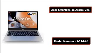 Acer Smartchoice Aspire One, AMD Ryzen 3-7320U, Office 2024 + Thin and Light Laptop