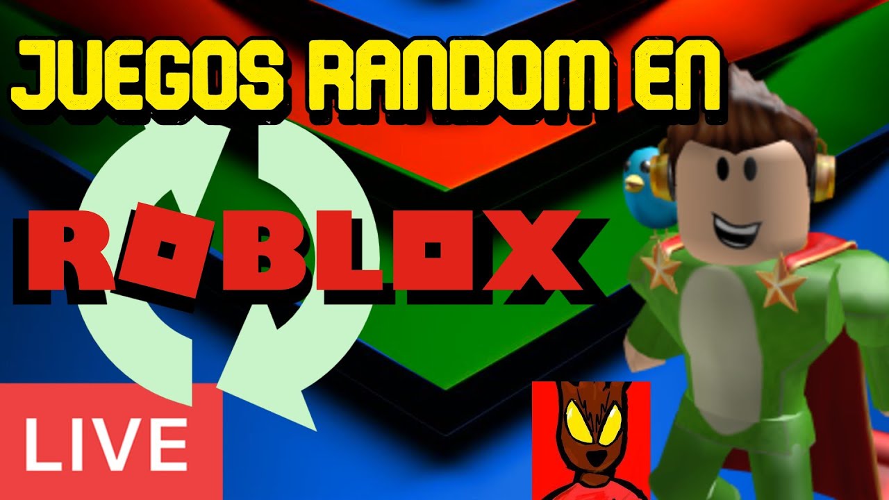Juegos Random En Roblox 2 0 Directo Youtube