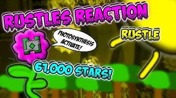 61,000 STARS! (Medium Demon 10✭ - LIVE) Rustles Reaction by Rustle - Geometry Dash