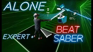Alone  Marshmallow in Beat Saber! Expert + (S Rank)