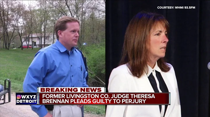 Fmr. Livingston County Judge Theresa Brennan plead...