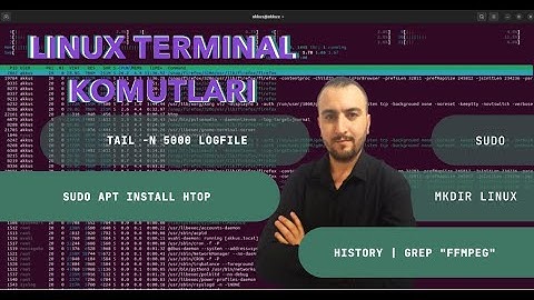 Linux Terminal Komutları