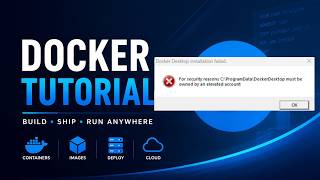 Famous FIX: security reasons “C:\ProgramData\DockerDesktop must be owned by an elevated account” Net Worth