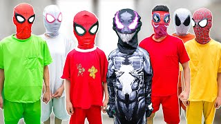 SUPERHERO's ALL STORY 2|| KID SPIDER MAN, KID VENOM Revenge & destroy JOKER (Special Action)