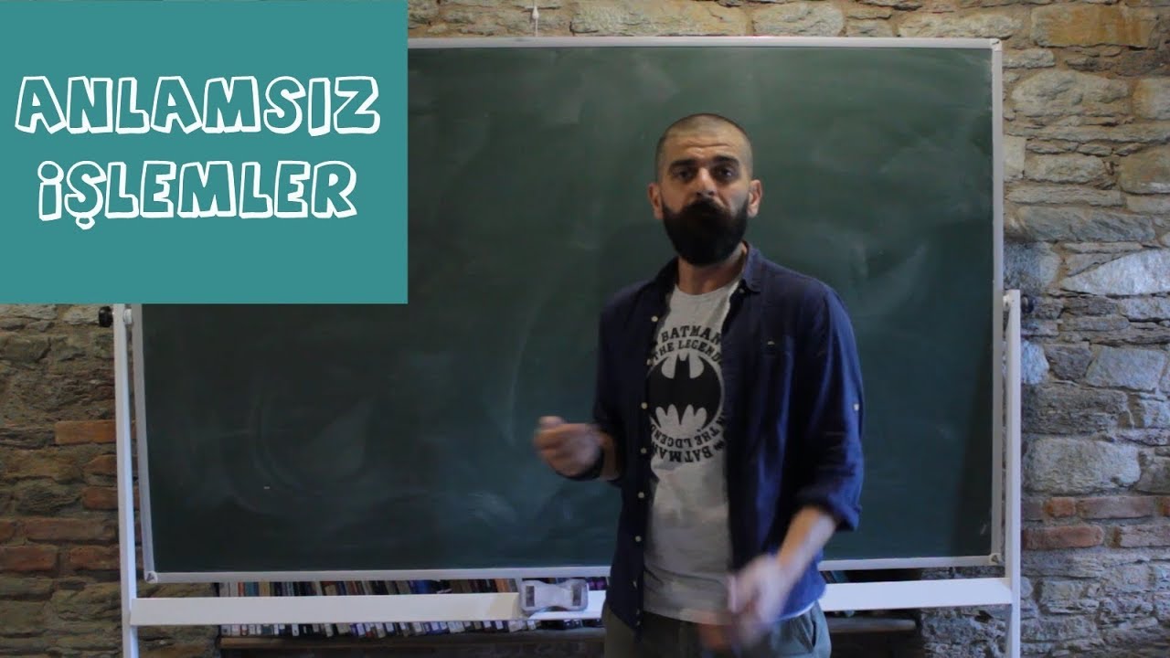 Anlamsız İşlemler