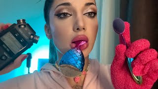 ASMR Tascam Mouth Sounds with Brushes 🖌️ Relaxing Triggers for Sleep