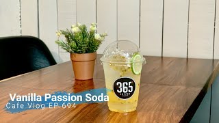 Cafe Vlog EP.694 | Vanilla Passion Soda | Soda drinks | Soda recipe | Regular size screenshot 4