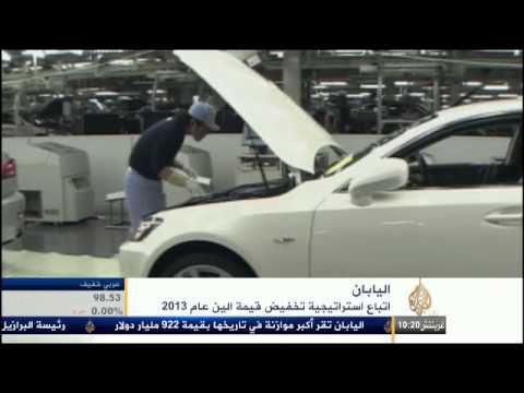 تخفيض قيمة الين الياباني عام 2013