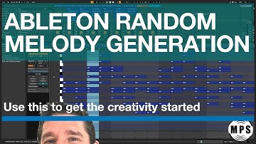 Ableton Melody Generator, Random Creative Music Tool