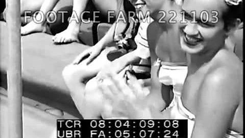 1948 American Olympic Swim Team Display 221103-01 ...