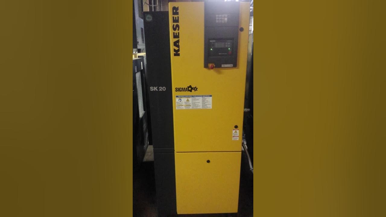 Kaeser SK 20 Aircenter 20HP Rotary Screw Air Compressor w/ builtin air
