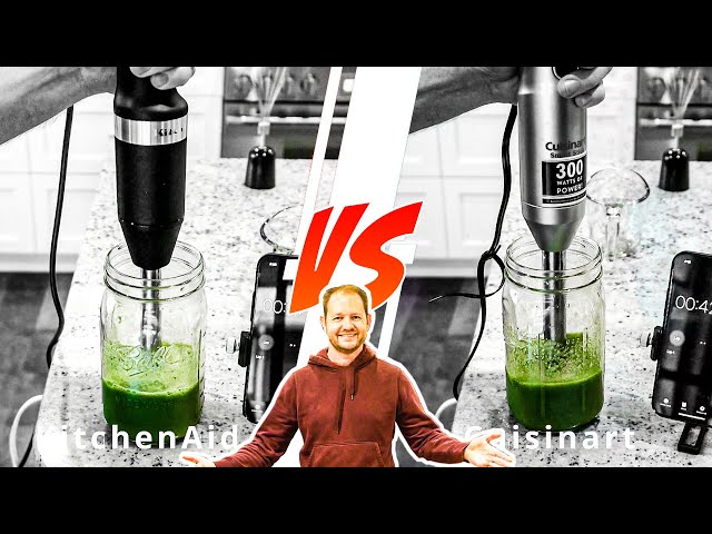 Immersion Blender Showdown: Chefman Cordless vs KitchenAid Corded