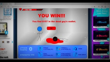 Random Games - Stick RPG - Bar Fights