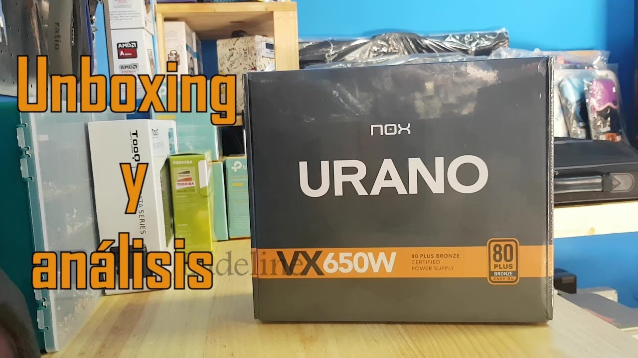 Fuente Alimentacion ATX Nox Urano VX 650W 80+Bronze - Versus Gamers