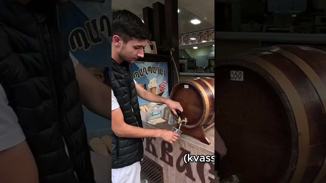 $1 Kvass in Yerevan, Armenia 🇦🇲