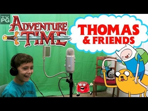 VOICE ACTING - Dart Thomas & Friends Adventure Time And The Boy Who Cried Stop