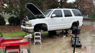 BRAIDED STAINLESS FUEL LINE REPLACEMENT INSTALL , CHEVY TRUCK, SUPER EASY