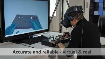 ART Fingertracking2 with TechViz and LPVR (introduction video)