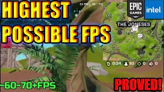 Best Settings to BOOST FPS in Fortnite 2022 || INTEL UHD\HD GRAPHICS {Low End PC} ~100FPS 