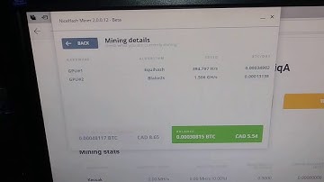 Nicehash mining
