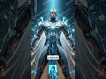 The Rise of the Iron God.  #IronGod #AIRevolution #TechHarmony #PostHuman #FutureVision