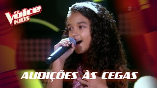 Isis Lisboa canta 'Jura Juradinho' nas Audições às Cegas – ‘The Voice Kids’ | 6ª Temporada