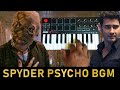 Spyder - Psycho Villian Bgm | Cover By Raj Bharath | Mahesh Babu |AR Murugadoss |Harris Jayaraj