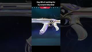 Day 85 of waiting for Kuronami Marshal #gaming #valorant #shorts