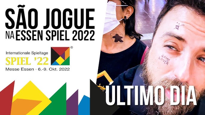 SÃO JOGUE na ESSEN SPIEL 2022 - Dia DOIS e TRÊS, da Maior feira de