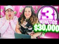 3 MINUTOS PARA GASTARSE $30,000 A MI MAMÁ