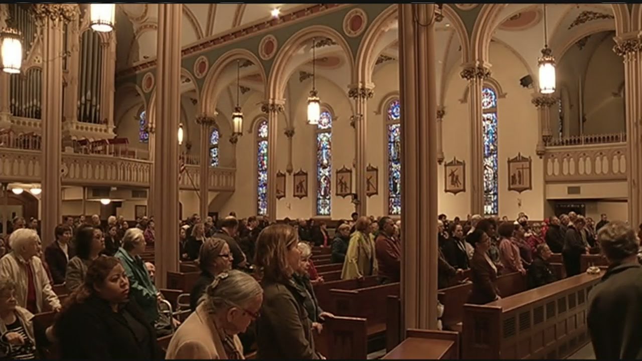 Ash Wednesday mass held at St. Michael's Cathedral YouTube