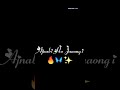 Umra Bhar uske liye| black screen WhatsApp status| short#broken #sad #allindia 💔