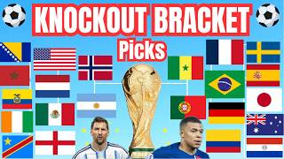 World Cup *Knockout Bracket* Picks & Predictions 2026