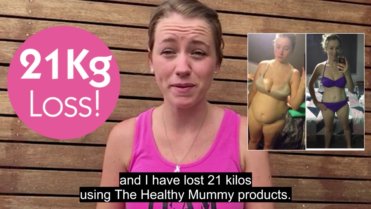 Kaitie's 21kg Weight Loss Using The Healthy Mummy Smoothies