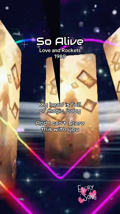 So Alive - Love and Rockets - 1989