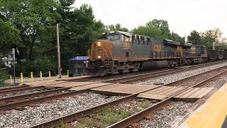 [4K] CSX empty coaltrain E789 west at St Denis MD #shorts #short #viral #video #shortvideo #train