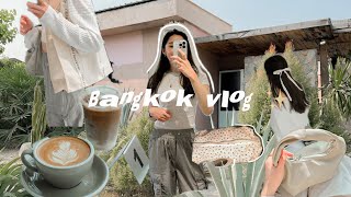 Bangkok Cafe Vlog - Aesthetic Days ✨ Cafe & Shopping