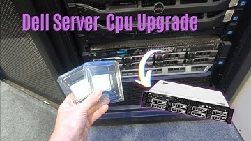 Dell Server CPU-upgrade!