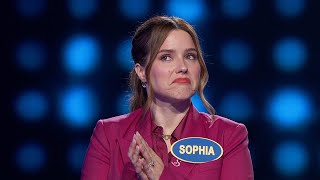 Sophia Bush Hughes and Nia Batts Play Fast Money  Celebrity Family Feud