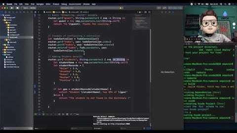 vapor with swift 5 dictionaries Xcode 2020