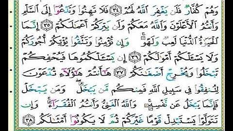 سورة محمد الصفحة 510