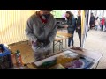 Live at Bingen 2/3 - Spray Paint Art by René Schell
