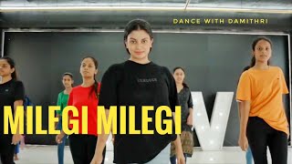 Milegi Milegi | Dance with Damithri Dance Class | IDW - Malabe | Simple Choreography by @damithri Resimi