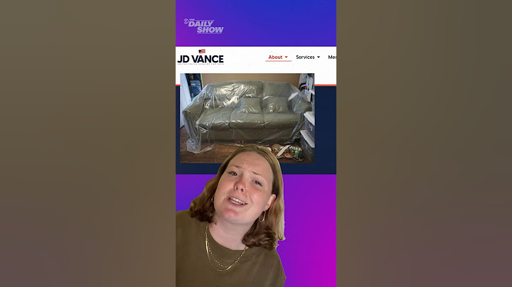 J.D. Vance puts it where???