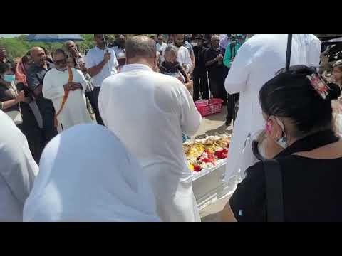 Funeral rites of Siudath Saroop