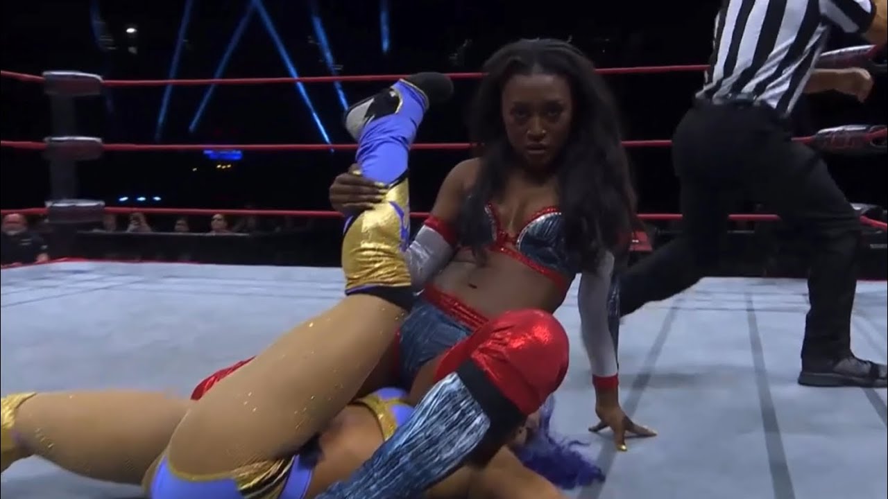 🔥 Queen Aminata vs Mazzerati - 6/6/24 #womenwrestling #prowrestling
