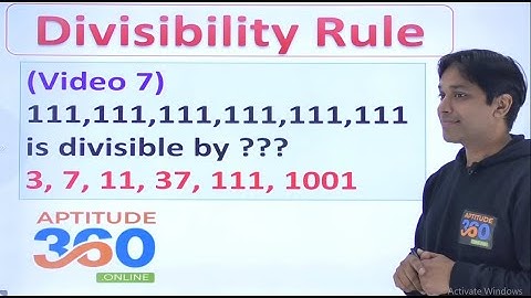 #7 Divisibility Rule || How to solve the toughest problems of Divisibility Rule  || Number System